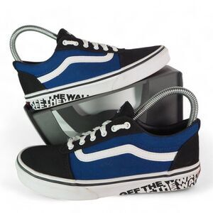 Vans Ward OTW Skate Sneakers Black / Blue / White Youth 4